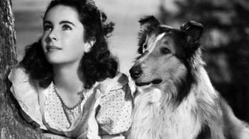 Elizabeth Taylor aos 11 anos em Lassie - Reprodução