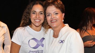 Daniela Mercury e a presidente Dilma Rousseff - Roberto Stuckert Filho