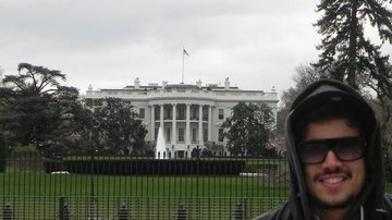 Caio Castro visita a Casa Branca - Reprodução/Twitter