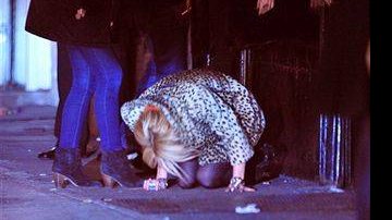 Lindsay Lohan cai em Nova York - Getty Images