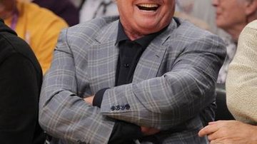 Jack Nicholson acompanha jogo dos Lakers - Getty Images