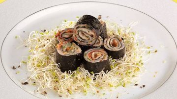 Receita Light: sushi de peito de peru e maionese - ANDRÉ CTENAS