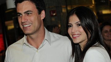 Carlos Casagrande e sua mulher Marcelle Ancelme - Manuela Scarpa/Photo Rio News