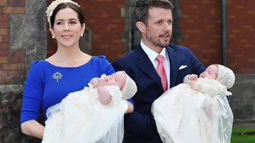 Princesa Mary, Príncipe Frederik e os gêmeos Vincent e Josephine - Getty Images