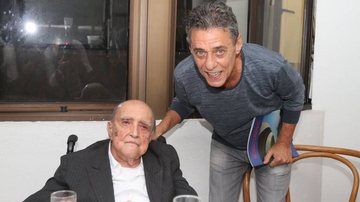 Oscar Niemeyer e Chico Buarque - André Muzell / AgNews