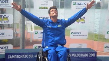 O bicampeão sul-americano de canoagem paraolímpica Fernando Fernandes - ARQUIVO PESSOAL