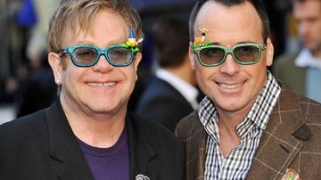 Elton John e o marido, David Furnish - Getty Images