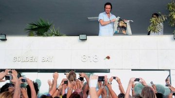 Roberto Carlos: Apoio de fãs no aniversÁrio de 70 anos - ROBERTO VALVERDE