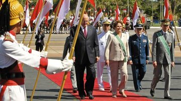 Dilma Rousseff no Dia de Tiradentes - ROBERTO STUCKERT FILHO/PR