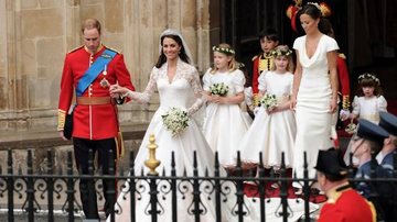 Casados, William e Kate deixam Abadia de Westminster - Getty Images
