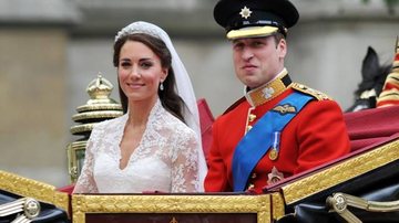William e Kate deixam catedral - Getty Images