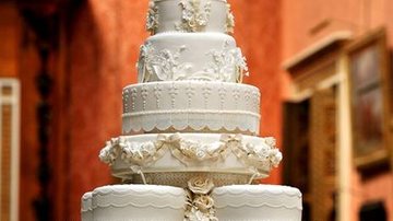 Bolo oficial do casamento real - Getty Images