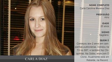 Perfil Vip Carla Diaz