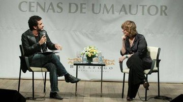 Thiago Mendonça entrevista Glória Perez no projeto 'Cenas de um Autor' - Philippe Lima / AgNews