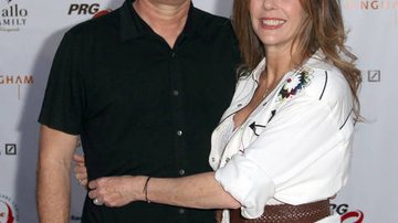 O casal de atores Tom Hanks e Rita Wilson no evento beneficente 'Annual Simply Shakespeare', em LA - Getty Images