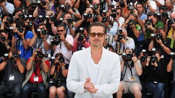 Brad Pitt rouba a cena em Cannes - Getty Images