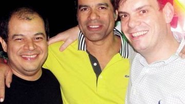 Luit Marques recebe o ex-jogador Raí e o arquiteto Leo Amaral em rodeio, em Ribeirão Preto, SP. - ANDRE VICENTE, CRIS VILLARES, FABRÍCIO FIACADORI, JORGE SCHERER FOTÓGRAFOS, KIN KIN E KLAUS LUMMERTZ