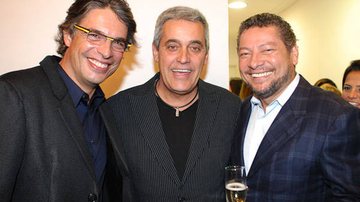 Olivier Anquier, Mauro Naves e Elidio Lopes - Celso Akin/AgNews