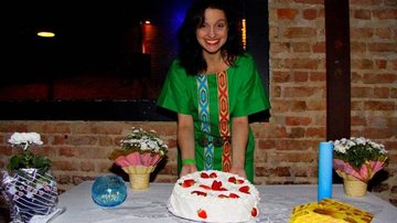 Luciana Borghi comemora aniversário no Rio - Alex Palarea / AgNews
