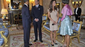 Barack e Michelle Obama visitam Prinícpe William e Catherine - Getty Images