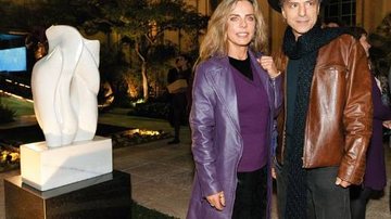 Bruna Lombardi com o marido, Carlos Alberto Riccelli - PHOTO RIO NEWS, RENATA D'ALMEIDA E SAMUEL CHAVES/S4 PHOTOPRESS