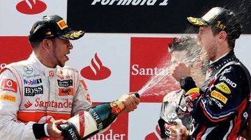Festa de Vettel na Espanha - REUTERS