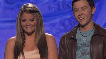 Lauren Alaina e Scotty McCreery, os finalistas do American Idol 10 - Reprodução