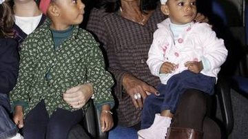 Glória Maria com a filhas Maria e Laura - Roberto Filho/AgNews