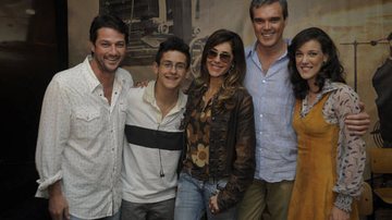 Marcelo Serrado, David Lucas, Christiane Torloni, Dalton Vigh e Adriana Birolli - Reprodução / TV Globo