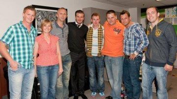 David Beckham se encontra com soldados que lutaram no Afeganistão - Reprodução