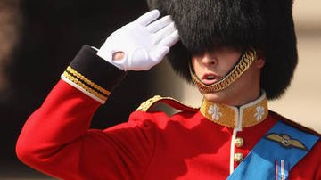 Príncipe William participa de ensaio da guarda real para o aniversário da rainha - Getty Images