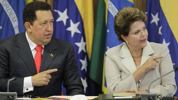 Dilma Rousseff recebe Hugo Chavez no Palácio do Planalto - Reuters