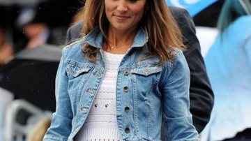 Pippa Middleton acompanha partida de tênis em Londres - Getty Images