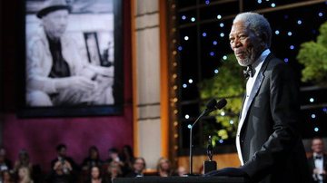 Morgan Freeman recebe homenagem - Getty Images