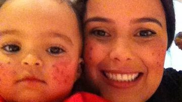 Luciele Di Camargo com a filha Maria Eduarda - Reprodução / Twitter