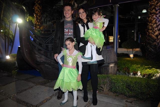 Rodrigo e Vera com as filhas Clara e Maria - Celso Akin /AgNews