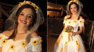 Giovanna Lancellotti se casa em 'arraiá' - Raphael Mesquita/Photo Rio News