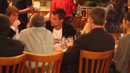 Josh Duhamel janta no Porcão - Gabriel Reis / AgNews