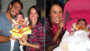 Dani Monteiro e Felipe Uchôa levam a filha Maria em uma festa junina - Reprodução / BlogLog
