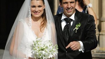 Gianluigi Buffon e Alena Seredova - REUTERS