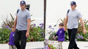Tom Brady passeia com o filho, John Edward - GrosbyGroup