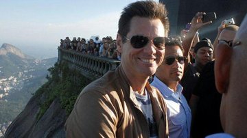 Jim Carrey passeia pelo Rio de Janeiro - Gabriel Reis e Delson Silva/AgNews