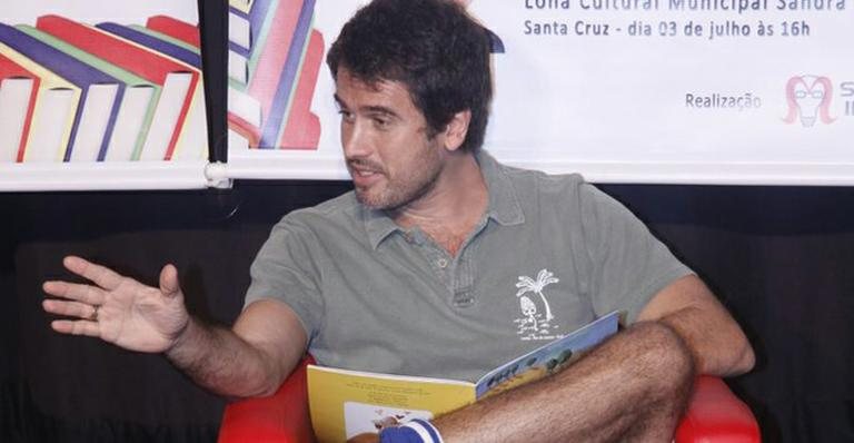 Eriberto Leão realiza leitura em projeto cultural - Felipe Assumpcao/AgNews