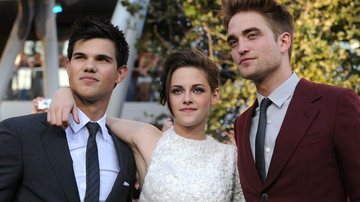 Taylor Lautner, Kristen Stewart e Robert Pattinson - Getty Images