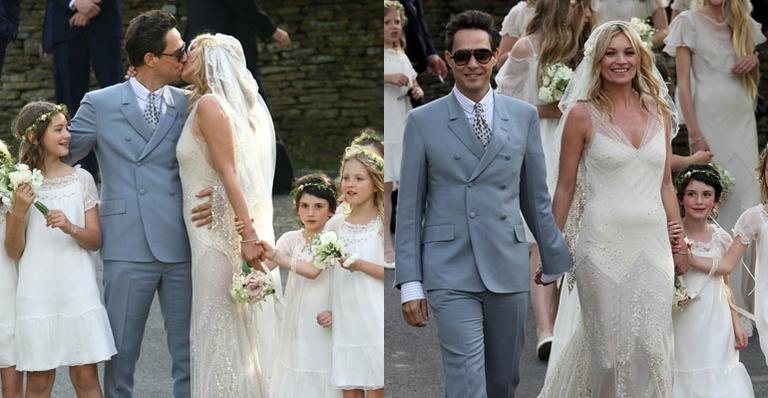 Kate Moss se casa com o roqueiro James Hince - Getty Images