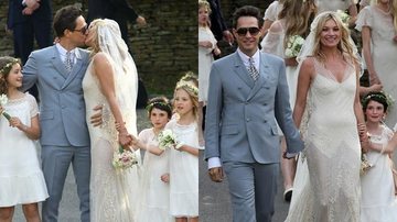 Kate Moss se casa com o roqueiro James Hince - Getty Images
