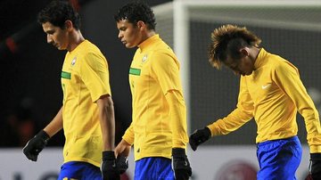 Ganso, Thiago Silva e Neymar - Wagner Carmo/LatinContent/Getty Images
