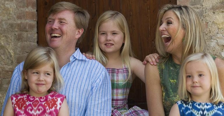 Príncipe Willem-Alexander com a família - Getty Images