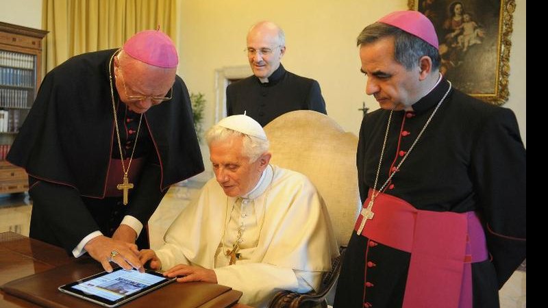Papa<strong>Bento XVI</strong> adere à rede social - REUTERS