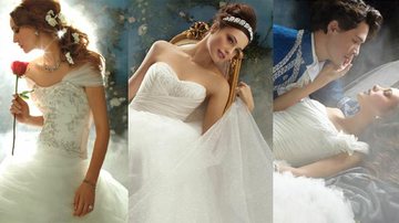 Os vestidos de noiva das Princesas da Disney - Reprodução / Site Alfred Angelo